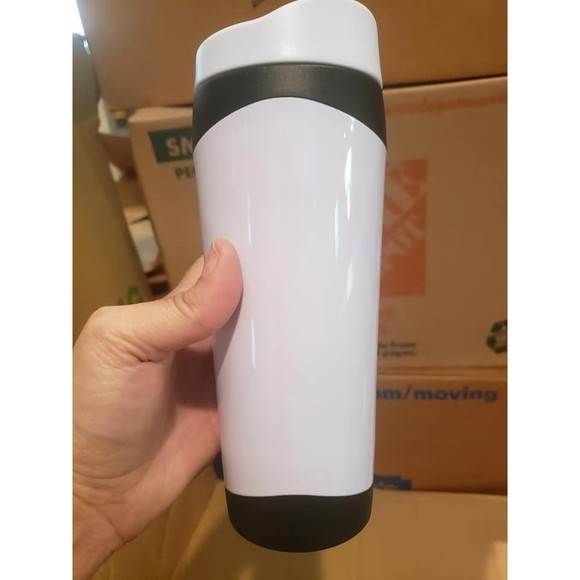 Coffee Makes Me Poop. Travel Coffee Mug Funny Office Humor Brand New Gift - Picture 5 of 5